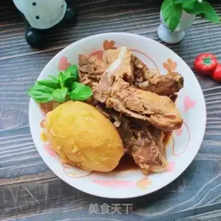 Make Chestbone, potatoes step 12