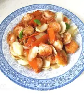 Make Lily shrimp step 10