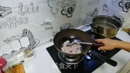 Make Pork powdered bean peel step 2