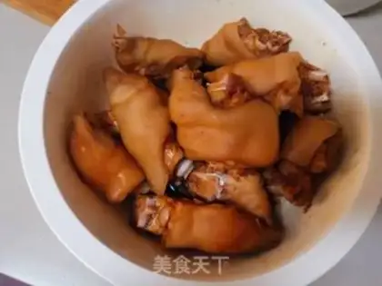 Make A beer and a pig hoof step 2