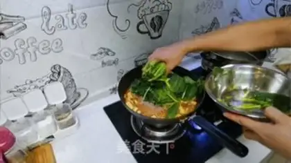 Make Pork powdered bean peel step 12