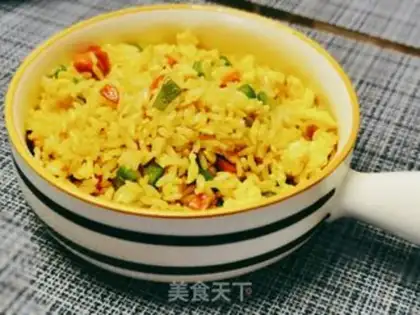 Make Gold egg fried rice step 13