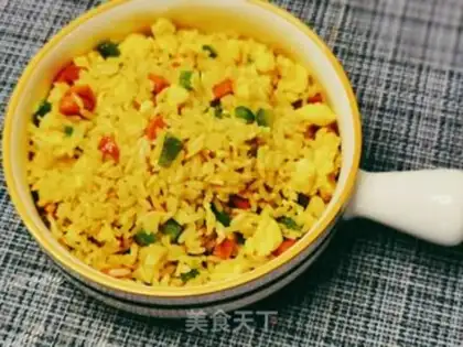 Make Gold egg fried rice step 14
