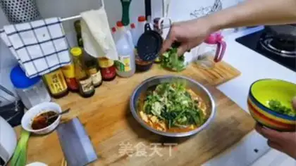 Make Pork powdered bean peel step 15