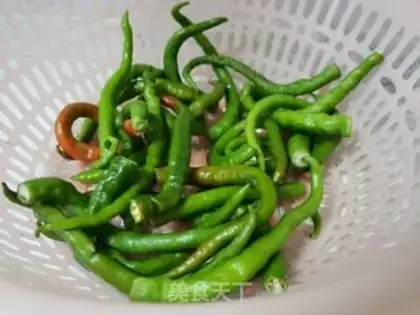 Make Wire pepper fried step 2