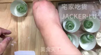 Make Coconut rolls step 16
