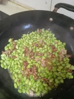 Make Rotten green beans step 2
