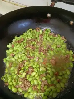 Make Rotten green beans step 3
