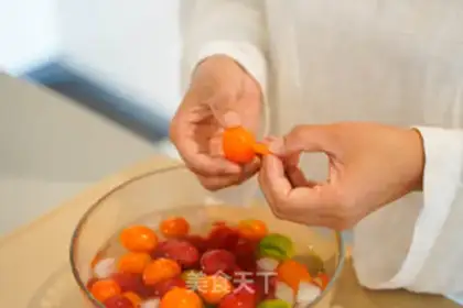 Make Pistachio plum and tomato step 3