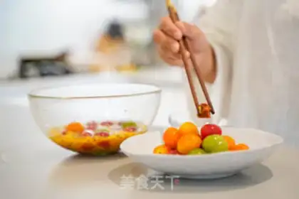 Make Pistachio plum and tomato step 6