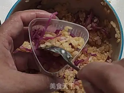 Make The luenc rice group step 4