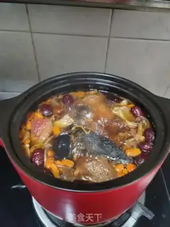 Make Roast chicken and seven fungus mushroom soup step 10