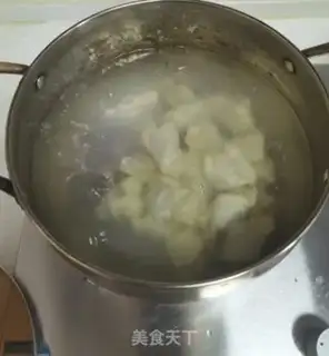 Make Celery dumplings step 12