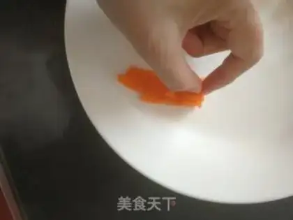 Make Carrot roses step 7