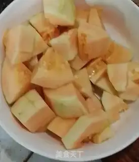 Make Pumpkin chop soup step 0