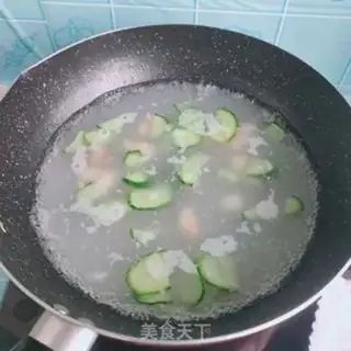 Make cucumber pickles and omelet soup step 5
