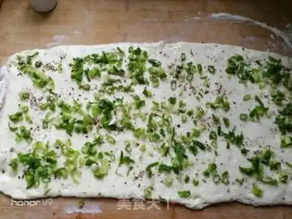 Make Onion pepper rolls step 5