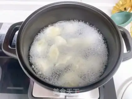 Make Egg dumplings step 2