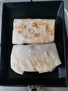 Make Shrimp cheese burrito step 5