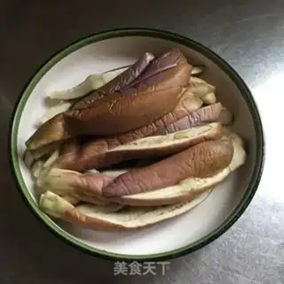 Make Oily eggplant step 3