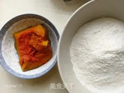 Make Pumpkin buns step 0