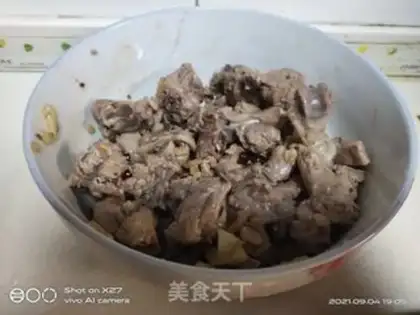Make Soybeans and chicken step 5