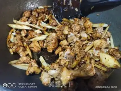 Make Soybeans and chicken step 7