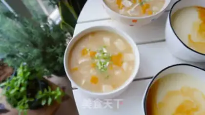Make Pumpkin tofu soup step 6