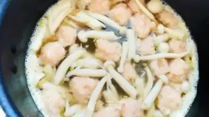 Make Mocking shrimp soup step 8