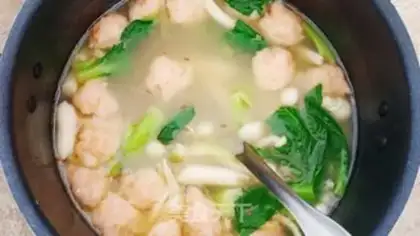 Make Mocking shrimp soup step 10