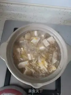 Make A sour tofu pan step 3