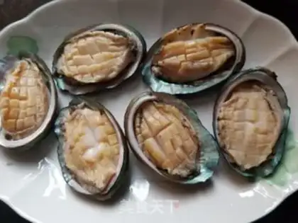 Make Garlic abalone step 3