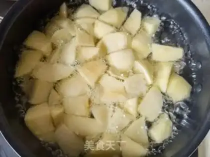 Make Apple lilies step 4