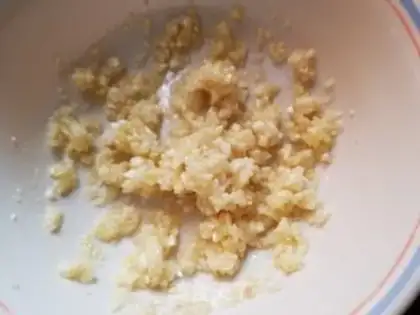 Make Garlic abalone step 5