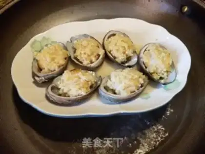 Make Garlic abalone step 7