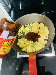 Make Egg sauce step 3