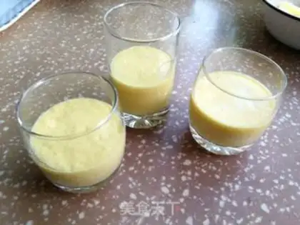 Make Mango pumpkin milkshake step 3