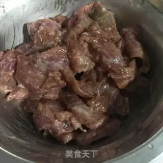 Make Beef broth noodles step 1