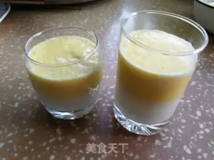 Make Mango pumpkin milkshake step 4