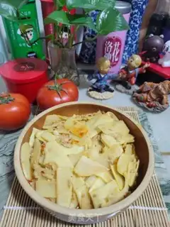 Make Meat and bamboo step 8