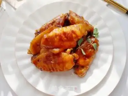 Make Orange chicken wings step 12