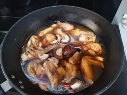 Make Three yellow chickens made of beans step 5