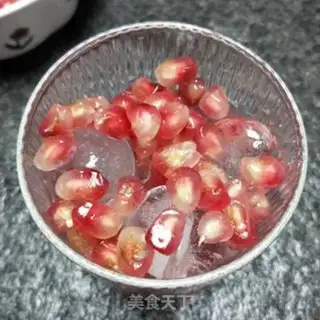 Make Pomegranate bubbles step 4