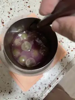 Make Pomegranate cheesemus step 17