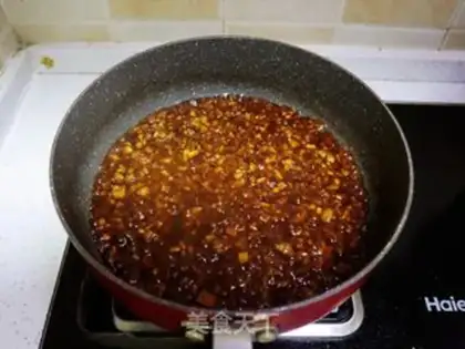 Make Frozen gravy sauce step 7