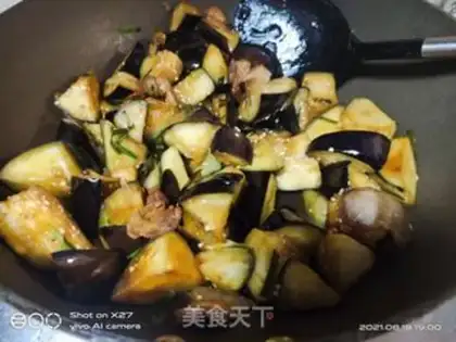 Make Five flowers for eggplant step 4