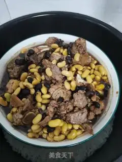 Make Soybeans evaporated ribs step 4