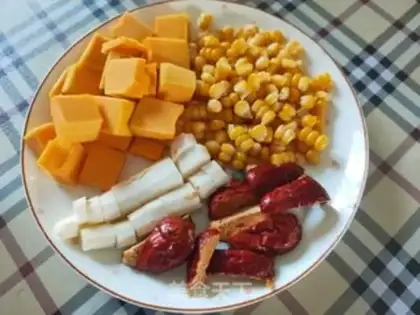 Make Corn pumpkin juice step 0