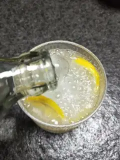 Make Lemon soda step 2