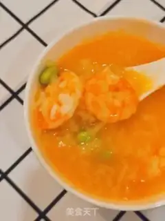 Make Seafood congee step 9